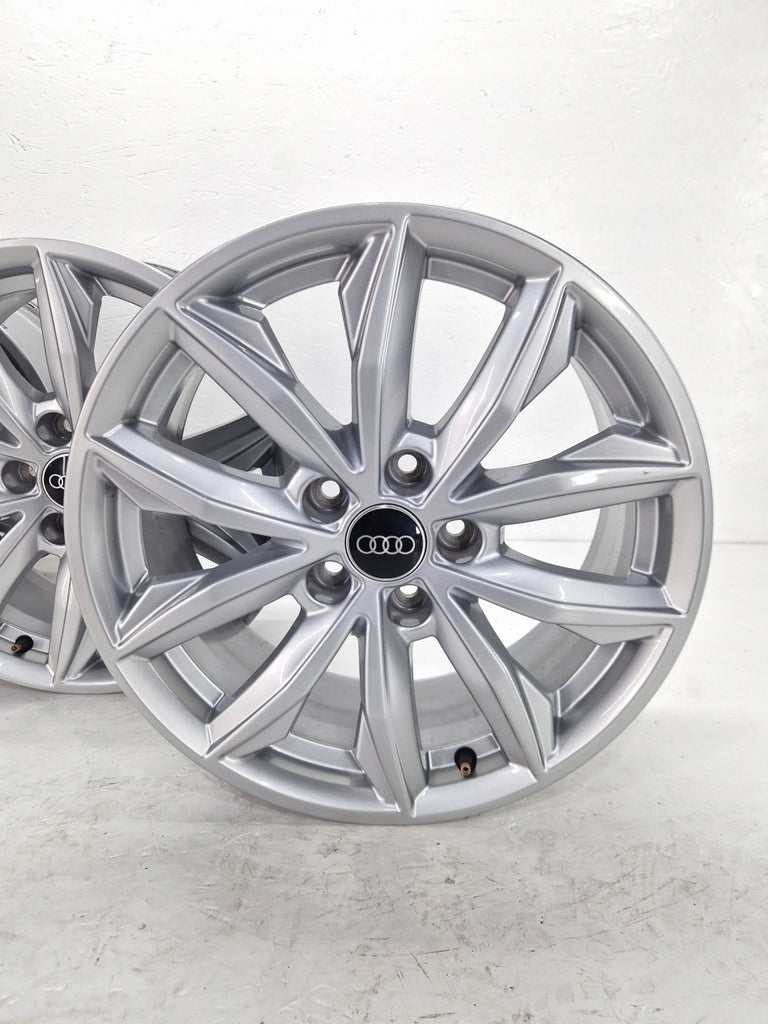 4x Alufelge 17 Zoll 7.0" 5x112 34ET Glanz Silber Audi Rim Wheel FEL9760751492or