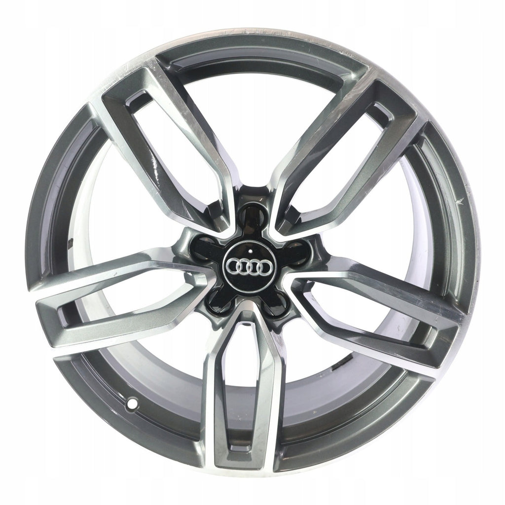 1x Alufelge 19 Zoll 8.0" 5x112 49ET Glanz Schwarz 8V0601025AB Audi A3 Mg FEL7090312406ar
