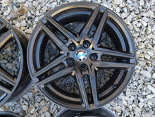 Laden Sie das Bild in den Galerie-Viewer, 4x Alufelge 17 Zoll 7.5" 5x112 27ET Glanz Schwarz KBA51525 Rim Wheel FEL6776039508cv