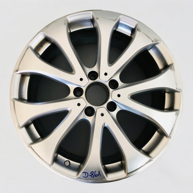 1x Alufelge 18 Zoll 8.0" 5x112 43ET Silber A2134011100 Mercedes-Benz W213