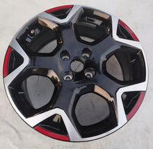 Laden Sie das Bild in den Galerie-Viewer, 1x Alufelge 18 Zoll 7.0&quot; 5x108 Schwarz 9835097680 Opel Rim Wheel