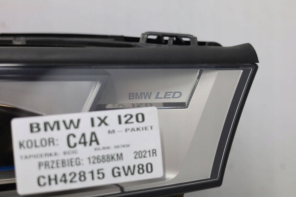 Frontscheinwerfer BMW IX I20 5A3CE98-03 Rechts Scheinwerfer Headlight SCH5257370438wv