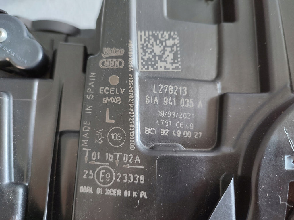 Frontscheinwerfer Audi Q2 81A941035A LED Ein Stück (Rechts oder Links) Headlight