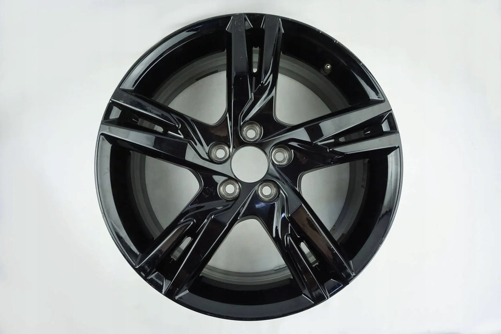 1x Alufelge 18 Zoll 7.5" 5x108 50,5ET Glanz Schwarz 31445812 Volvo Xc40