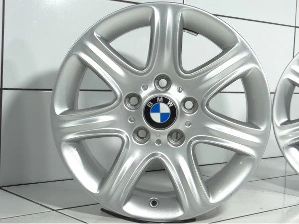 4x Alufelge 16 Zoll 7.0" 5x120 40ET Silber 6796201 BMW F23 Rim Wheel FEL2116541285cv