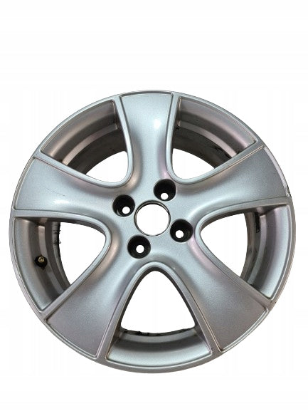 1x Alufelge 16 Zoll 6.5" 4x100 44ET Glanz Silber 403006502 Renault Clio Iv