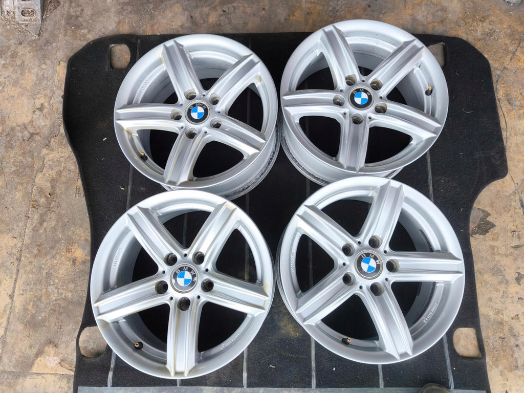 4x Alufelge 16 Zoll 7.0" 5x120 Silber KBA48137 BMW F33 Rim Wheel FEL4202261675lt
