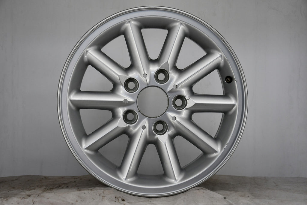 1x Alufelge 15 Zoll 7.0" 5x120 47ET Glanz Silber 1094480 BMW E36 Rim Wheel