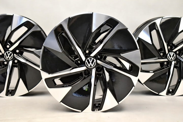 4x Alufelge 19 Zoll 8.0" 5x112 45ET Glanz Schwarz 11A601025 VW Id.4 Rim Wheel FEL1607170973xk