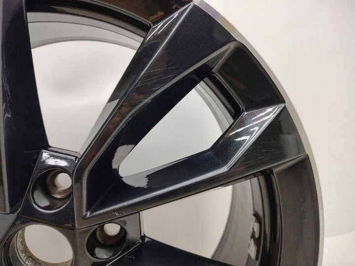 1x Alufelge 18 Zoll 7.0" 5x112 45ET Glanz Schwarz 57A601025AS Skoda Karoq FEL5516924627eu