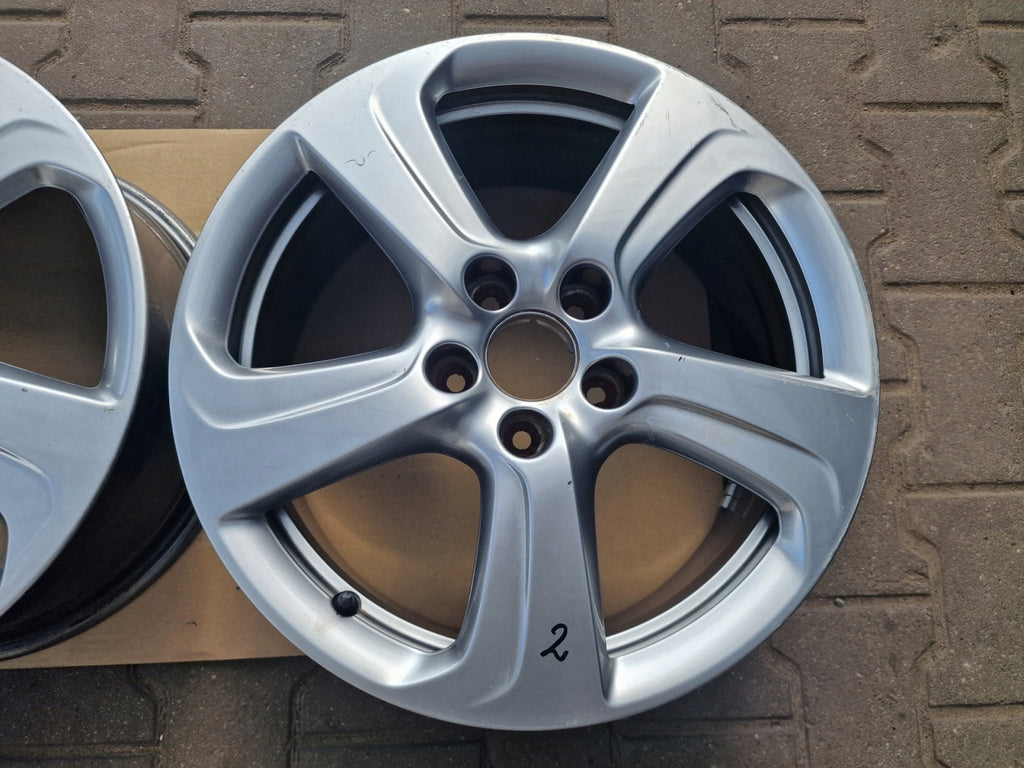 1x Alufelge 17 Zoll 7.0" 5x115 Glanz Opel Rim Wheel FEL3953507647cr