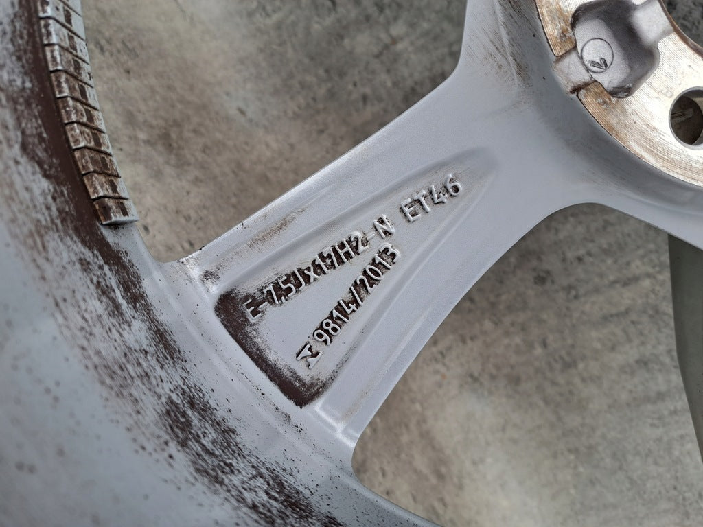 1x Alufelge 17 Zoll 7.5" 5x100 82A601025G Audi A1 Rim Wheel FEL4742902022is