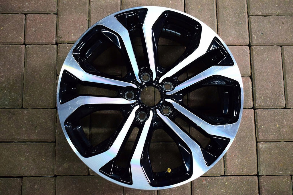 1x Alufelge 17 Zoll 7.0" 5x108 47,5ET Glanz Schwarz L1TC-1007-DA Ford Puma