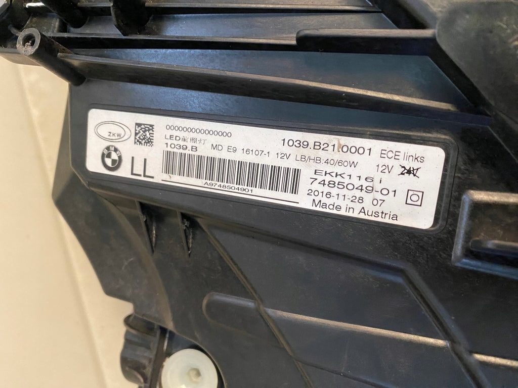 Frontscheinwerfer BMW G32 7485049 Links Scheinwerfer Headlight