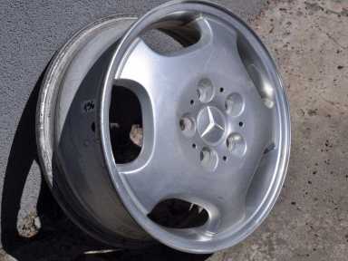 4x Alufelge 16 Zoll 5x112 Mercedes-Benz Rim Wheel