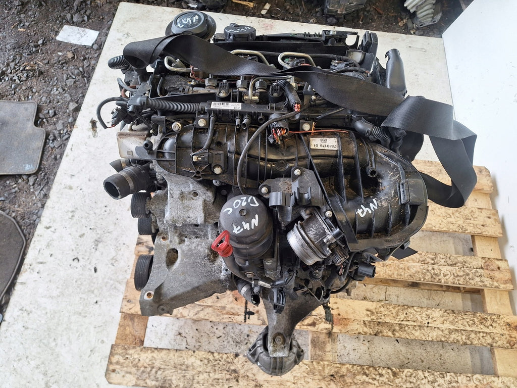 Motor BMW 3 E91 E90 N47D20C 2.0 Diesel Engine Unkomplett