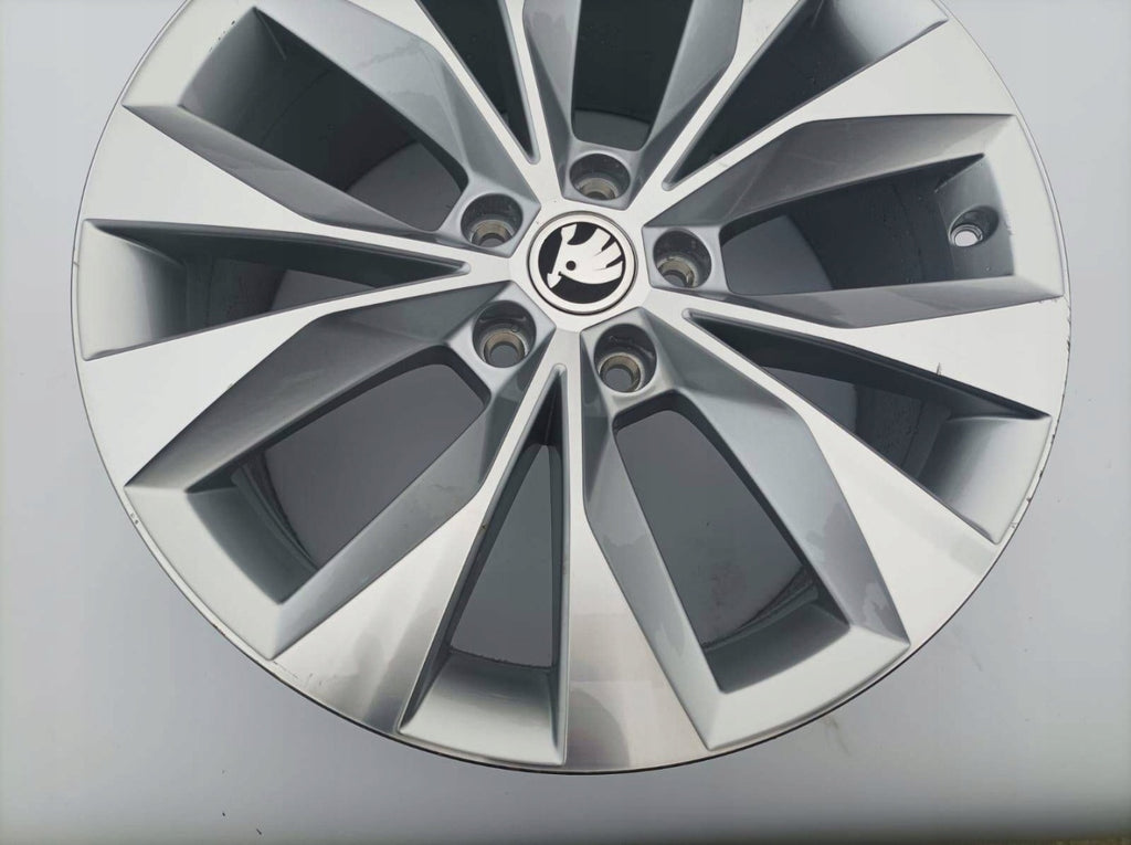 1x Alufelge 18 Zoll 3V0601025R Skoda Superb Iii Rim Wheel FEL3268555298fm