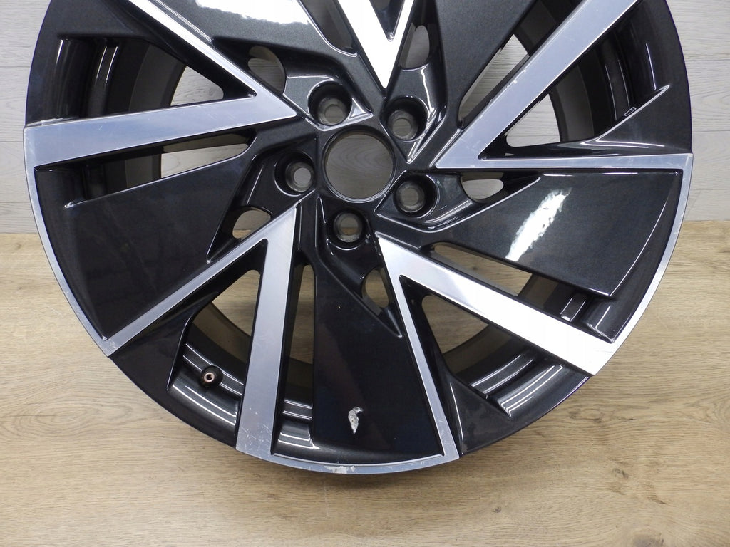 1x Alufelge 18 Zoll 7.0" 5x100 39ET Glanz Graphit 658601025 Mg Scala Kamiq