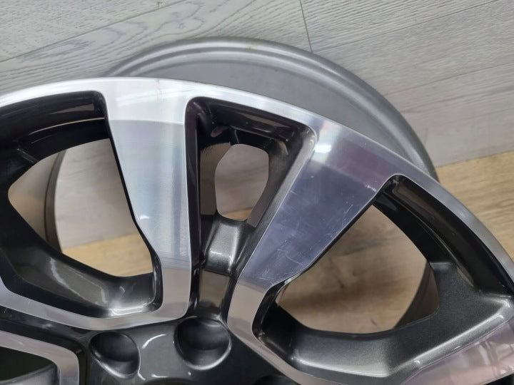 1x Alufelge 18 Zoll 8.0" 6x139.7 55ET Glanz Schwarz EB3C-1007-F2 Ford Ranger Mg FEL2483743504oe