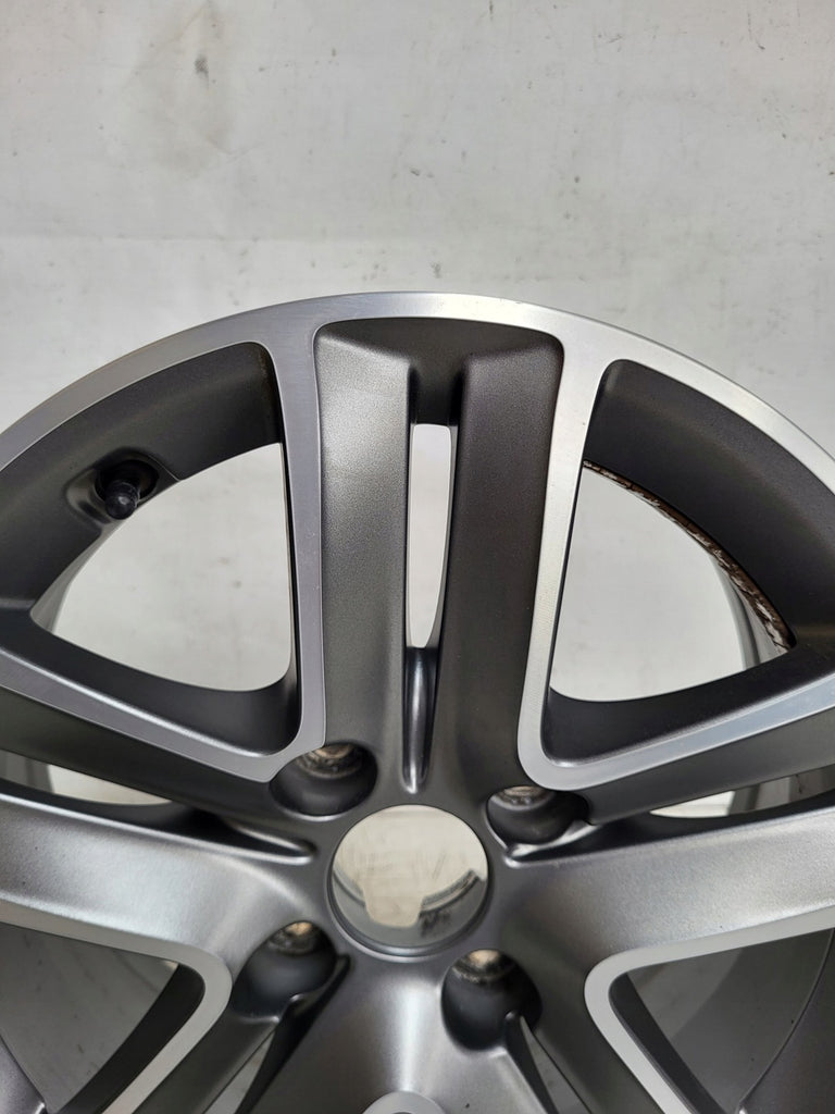 1x Alufelge 15 Zoll 6.0" 4x108 23ET Glanz Graphit 124R-000050 Mg 208 Rim Wheel