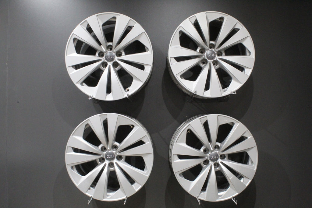 4x Alufelge 19 Zoll 8.5" 5x112 20ET Glanz Silber 4M8601025 Audi Rim Wheel FEL4665749833ux