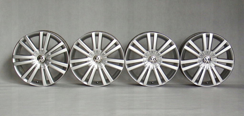 4x Alufelge 17 Zoll 7.0" 5x112 47ET Glanz Silber 1T0601025F VW Touran Golf FEL7066242732qu