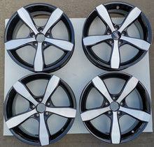 Load image into Gallery viewer, 4x Alufelge 16 Zoll 6.0" 5x100 30ET Glanz Schwarz 8X0071496 Audi A1 Rim Wheel FEL9739517741ok