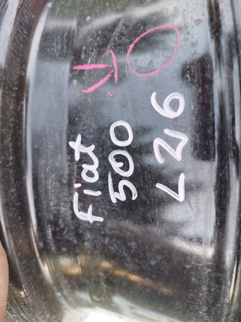 1x Alufelge 16 Zoll 6.5" 4x98 35ET Glanz Graphit 51202574 Fiat Mg Rim Wheel