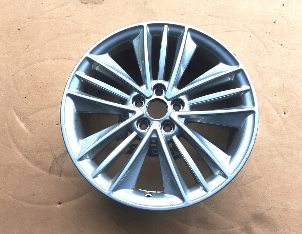 1x Alufelge 18 Zoll 8.0" 5x108 55ET Glanz Schwarz JX7J-1007-C1B Ford Mondeo Kuga FEL8518565056uy
