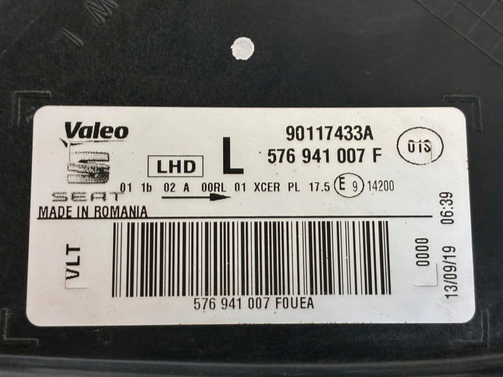 Frontscheinwerfer Seat Ateca 576941007F Full LED Links Scheinwerfer Headlight SCH2967336409ox