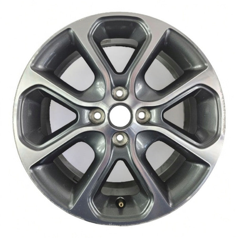 1x Alufelge 16 Zoll 6.5" 4x100 51ET 52910-G6450, 52910G6450 Kia Picanto Rio Iii