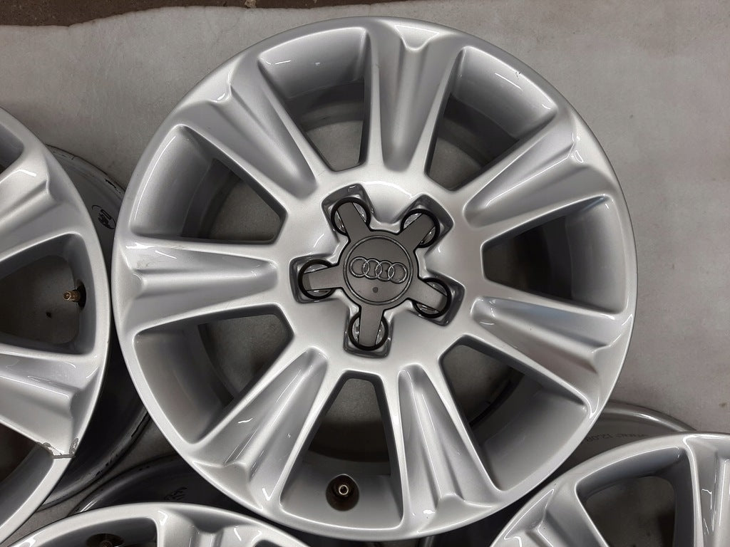 4x Alufelge 15 Zoll 6.5" 5x100 34ET Glanz Silber 8X0601025 Audi A1 Rim Wheel FEL2796721013tg