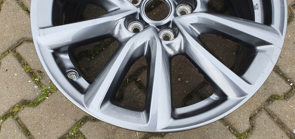 1x Alufelge 18 Zoll 7.0" 5x114.3 45ET Glanz Graphit 9965B57080 Mazda Cx3 Cx-3 FEL8791014409cq