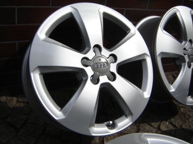 4x Alufelge 17 Zoll 6.0" 5x112 48ET Glanz Silber 8V0601025C Audi A4 A3 Rim Wheel FEL9190368323kv
