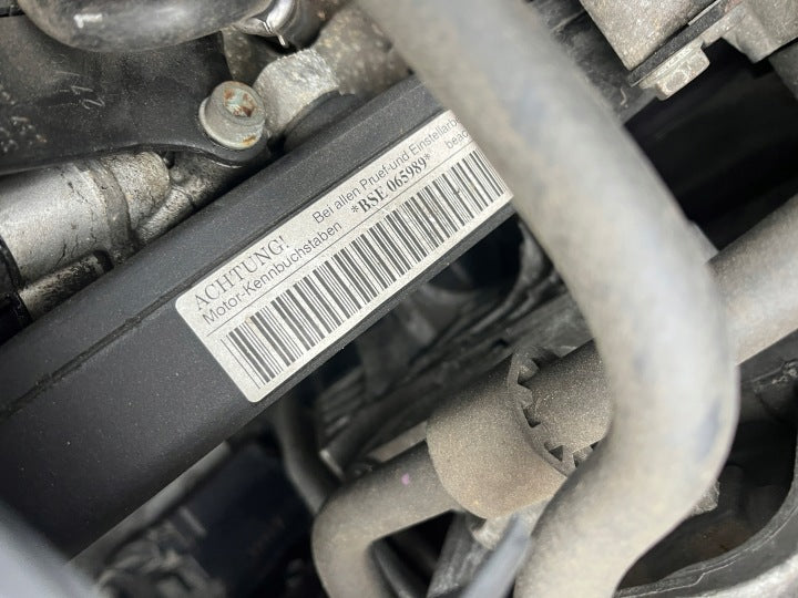 Motor Audi Seat Skoda VW A3 Toledo I BSE 1.6 102PS 75kW 195TKm Benzin Komplett MOT5278042526ck