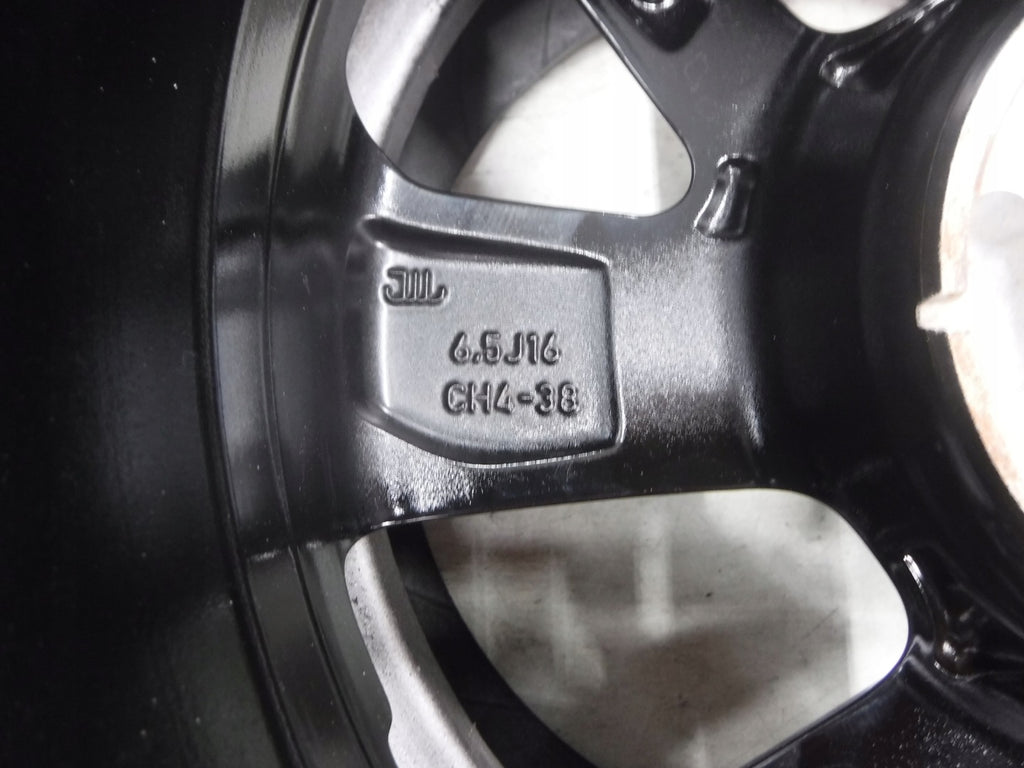 1x Alufelge 16 Zoll 6.5" 4x108 38ET Glanz Schwarz 9847228980- Opel Corsa F FEL9071193929no