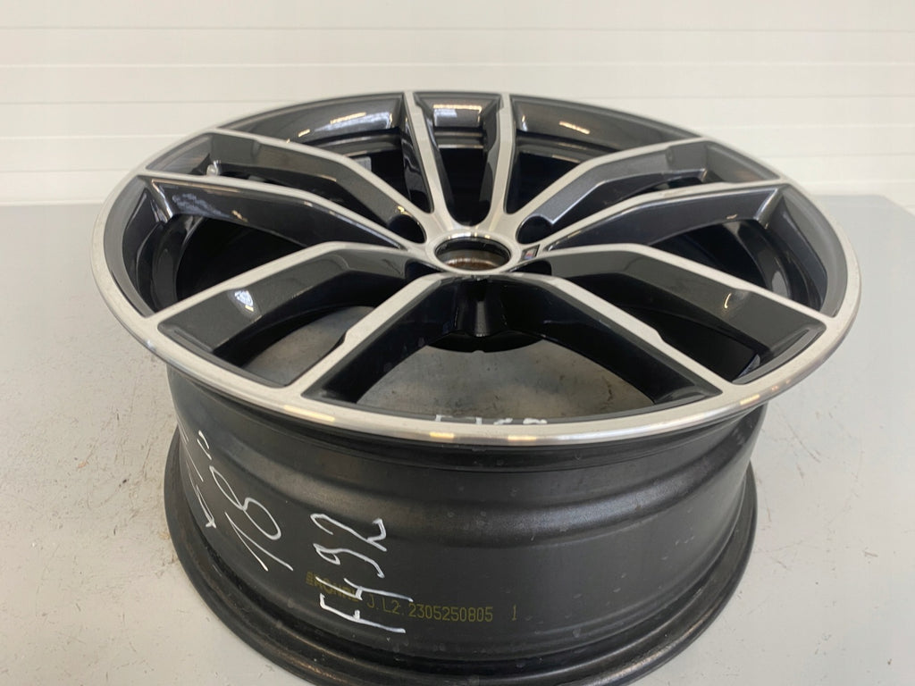 1x Alufelge 18 Zoll 8.0" 5x112 30ET Glanz Graphit 7855081 BMW G31 G30 Mg 5 FEL8018282771bg