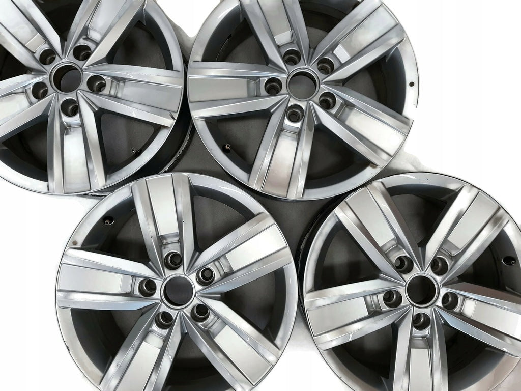 4x Alufelge 17 Zoll 7.0" 5x120 55ET Glanz Silber 7E0601025 VW Multivan Rim Wheel FEL9750489747zd