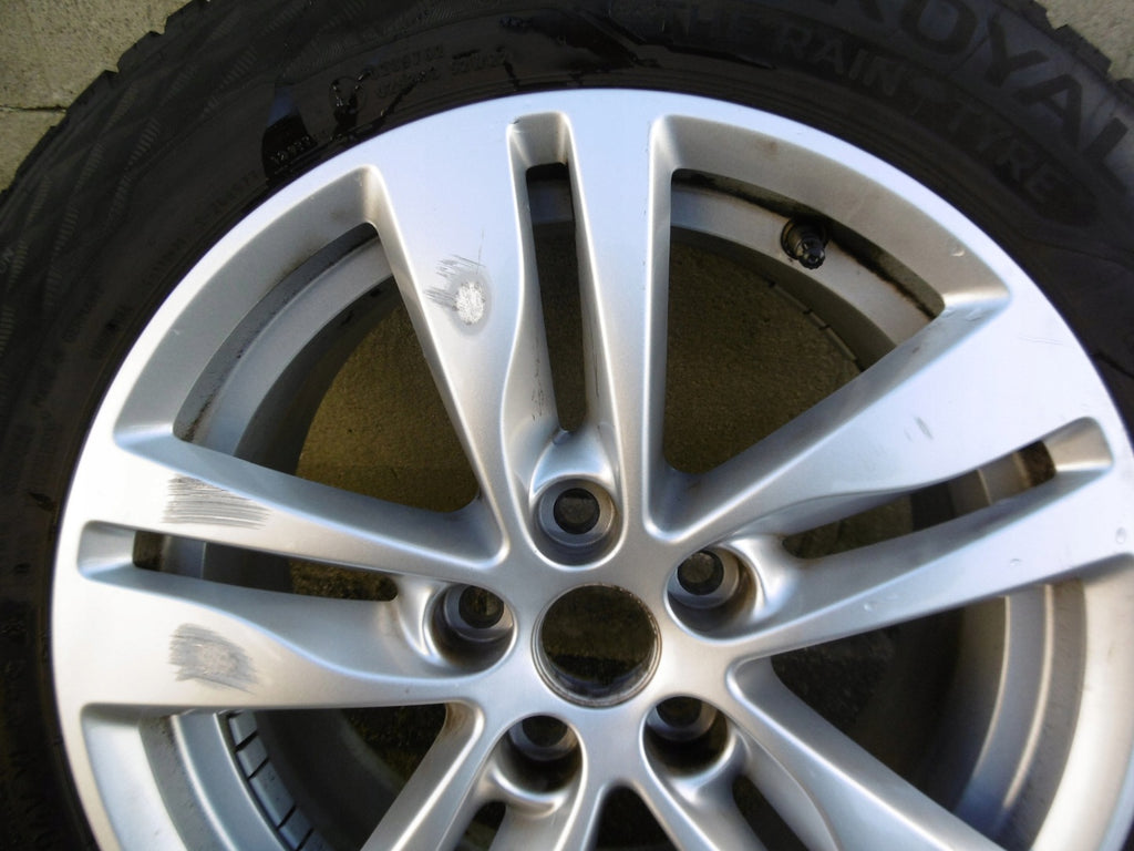 1x Alufelge 16 Zoll 7.0" 5x105 41ET Matt Silber 39024544 Opel Astra Rim Wheel