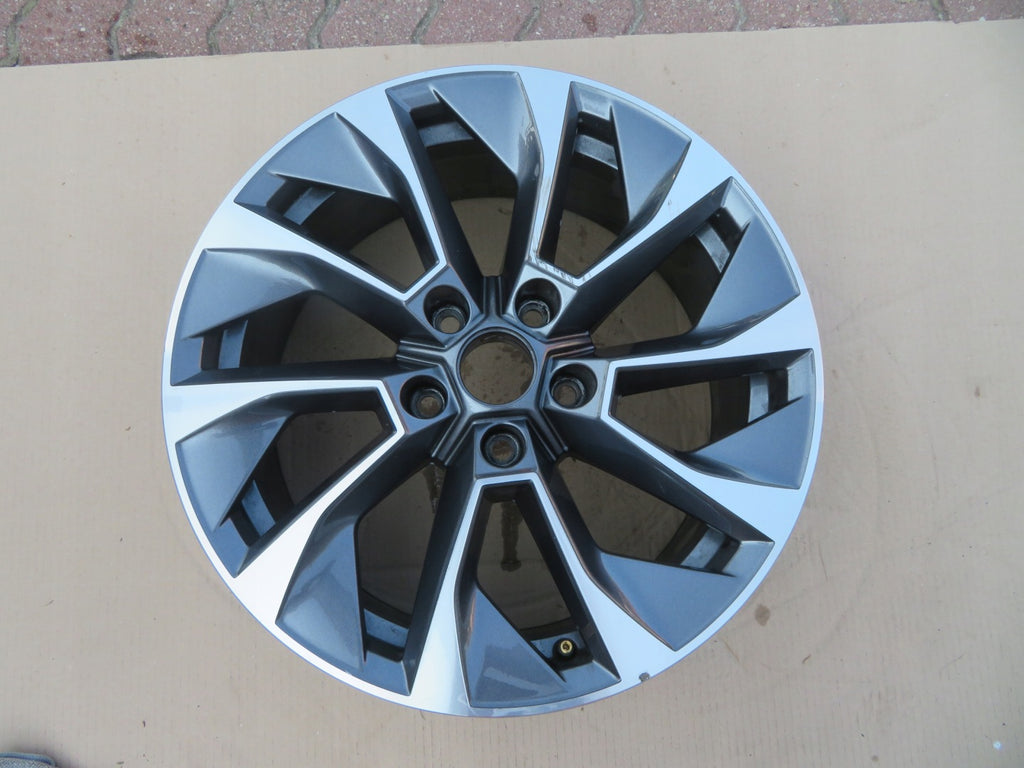 1x Alufelge 17 Zoll 7.0" 5x112 45ET Glanz 57A601025AR Skoda Karoq Rim Wheel FEL6323220599hz
