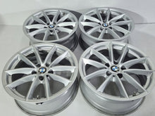 Laden Sie das Bild in den Galerie-Viewer, 4x Alufelge 17 Zoll 7.5" 5x112 27ET Glanz Silber BMW Rim Wheel FEL7337409655ej