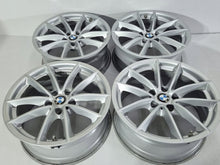Laden Sie das Bild in den Galerie-Viewer, 4x Alufelge 17 Zoll 7.5" 5x112 27ET Glanz Silber BMW Rim Wheel FEL7337409655ej