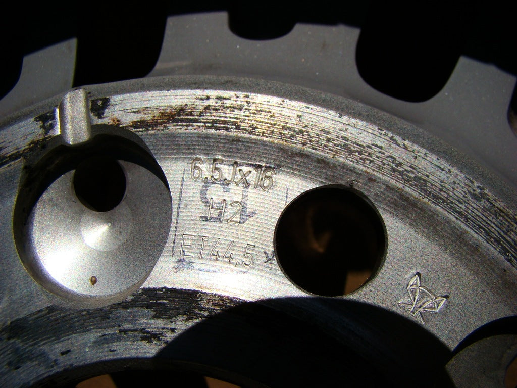 1x Alufelge 16 Zoll 6.5" 5x112 A2424010002 Mercedes-Benz W242 Rim Wheel FEL9818361465hg