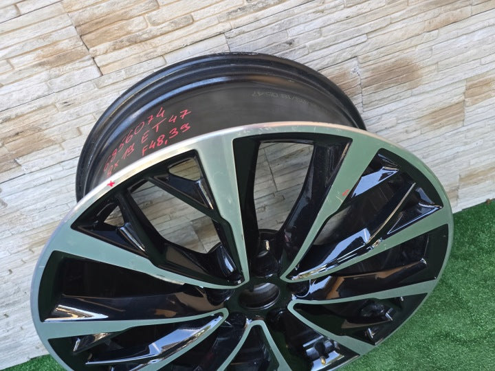 1x Alufelge 19 Zoll 8.0" 5x112 6856074 BMW F39 X1 F48 Rim Wheel FEL7372980778bd