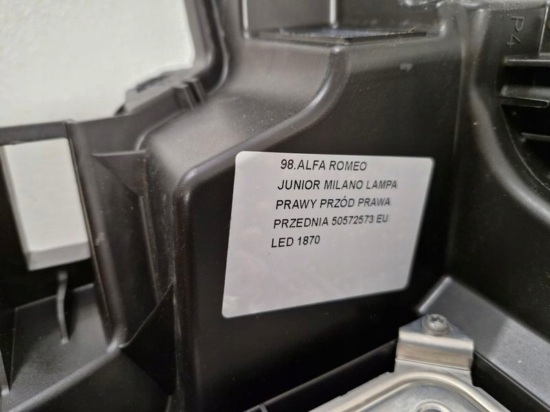 Frontscheinwerfer Alfa Romeo 50572573 Rechts Scheinwerfer Headlight SCH6626260055rv