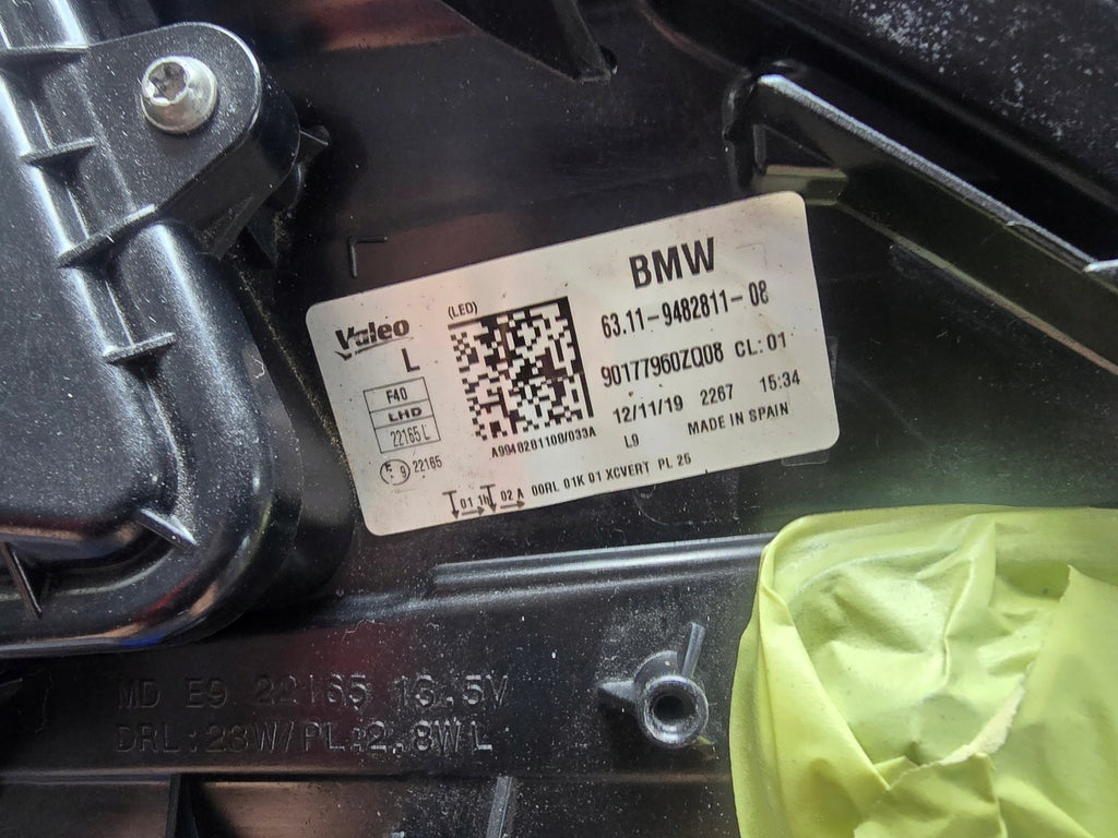 Frontscheinwerfer BMW 1 F40 9482811 LED Ein Stück (Rechts oder Links) Headlight SCH3847422700bn