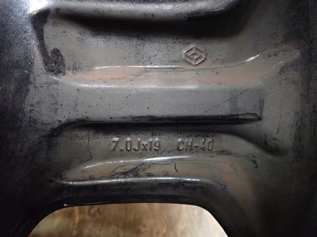 1x Alufelge 19 Zoll 7.0" 5x114.3 40ET -403000336R Renault Kadjar Rim Wheel