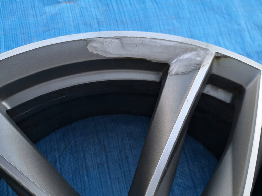 1x Alufelge 21 Zoll 9.5" 5x112 25ET 4G0601025CF, 4G0601025CF Audi Rim Wheel FEL8714830271cm