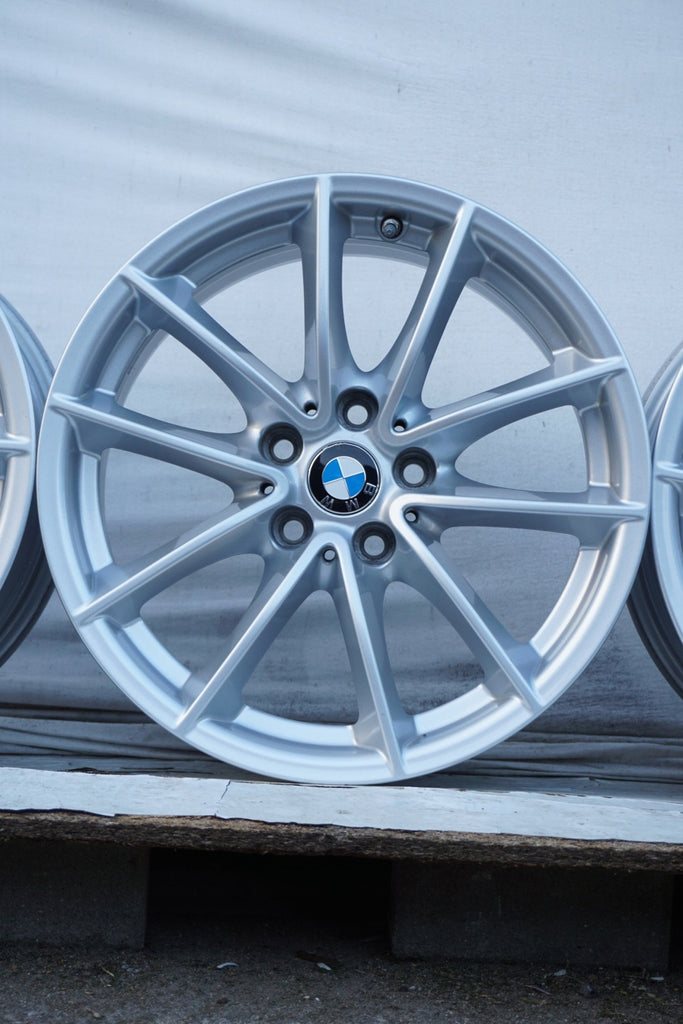 4x Alufelge 17 Zoll 7.5" 5x112 27ET Silber 6868217 BMW Rim Wheel FEL1965964292ye