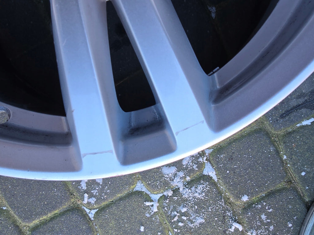 1x Alufelge 17 Zoll 7.5" 5x108 55ET Glanz Silber EM2C-1007-A1A Ford Mondeo FEL6541571769zg